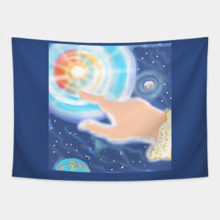 Creation - the Hand of God Tapestry