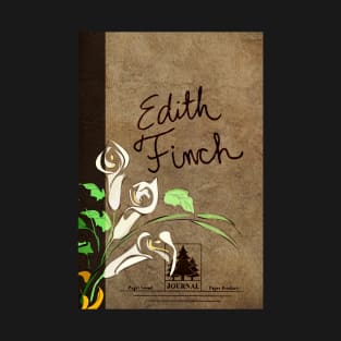 Edith Finch journal with flowers T-Shirt