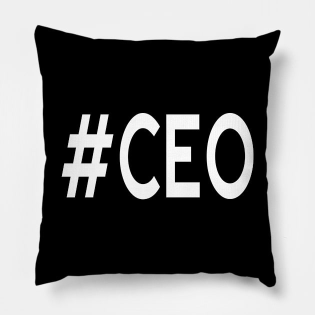 #ceo Pillow by Gigart