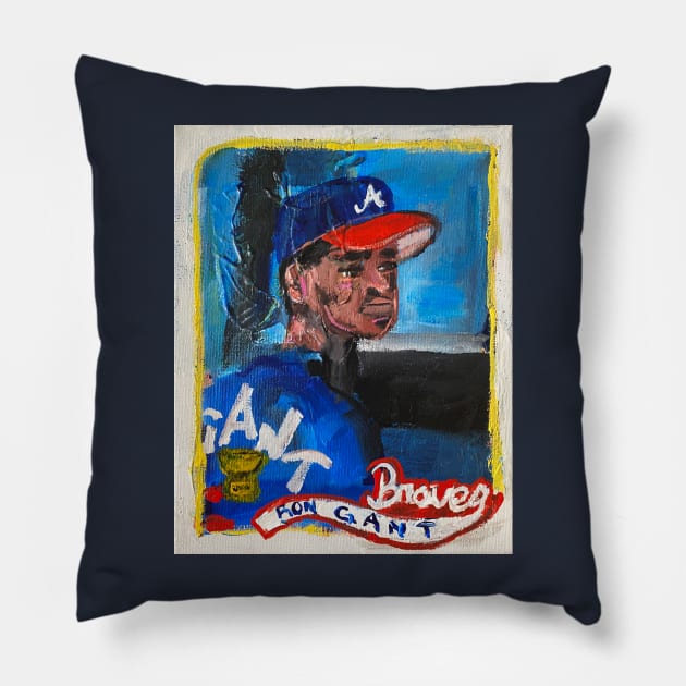 Ron Gant Pillow by ElSantosWorld