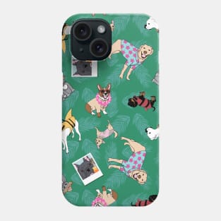 Animals on vacation Phone Case