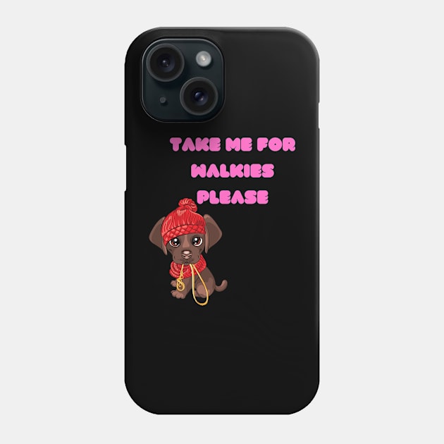 Walkies Phone Case by Elgea Creations