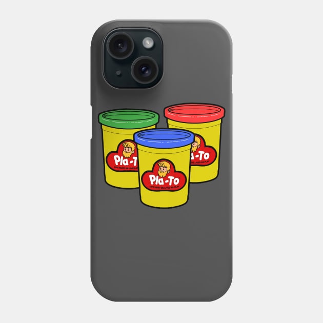 Plato Play-Doh Phone Case by Harley Warren