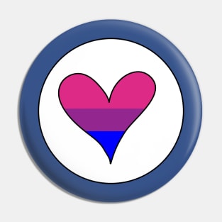 Love is Love: Bisexual Pride Pin