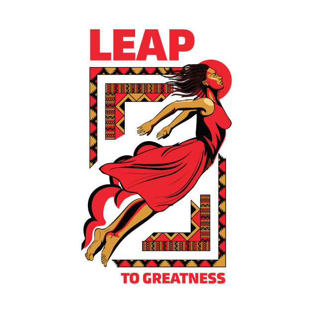 Leap To Greatness - Female by Bantu Flair