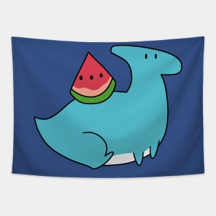 Watermelon Hadrosaurid Tapestry