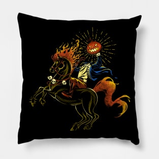 I’m Losing My Mind Pumpkin Headless Horseman by Tobe Fonseca Pillow