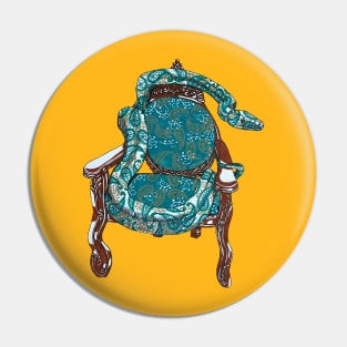 Snake and Chair Pin