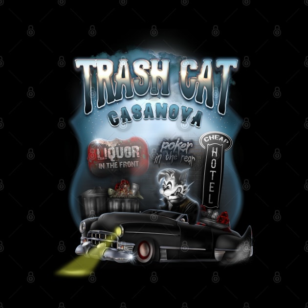 Ratfink Trash Cat by hardtbonez