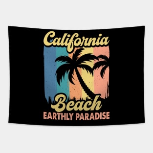 California Beach Earthly Paradise T Shirt For Women Men Tapestry