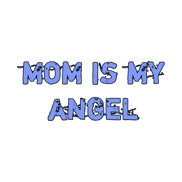 mom is my angel by Menu.D