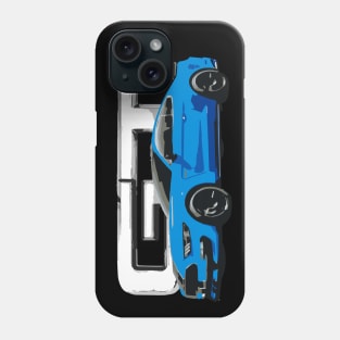 GT Mustang Grabber Blue Phone Case