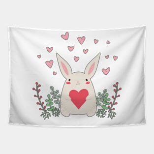 Cute Bunny Tapestry