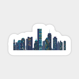 Boston Skyline Magnet