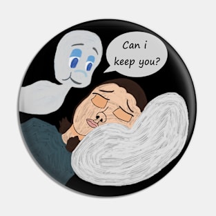 (painted) caspers question Pin