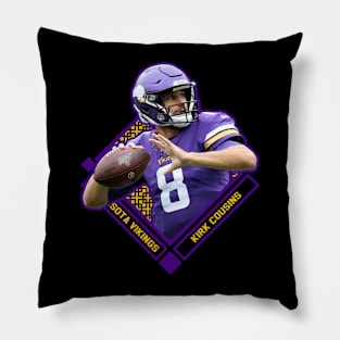 Kirk Cousins Diamond Style Pillow