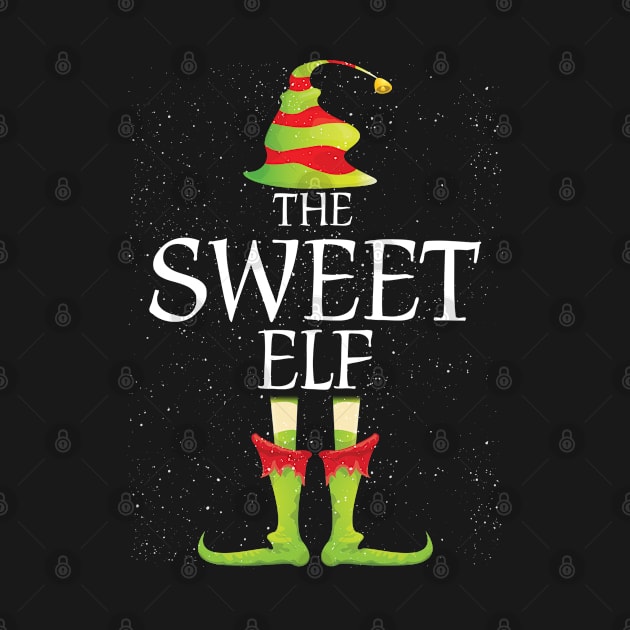 Sweet Elf Family Matching Christmas Group Funny Gift by Davishasari