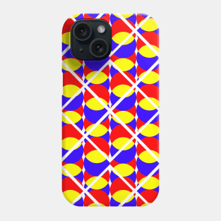 Colorful geometric figures Phone Case