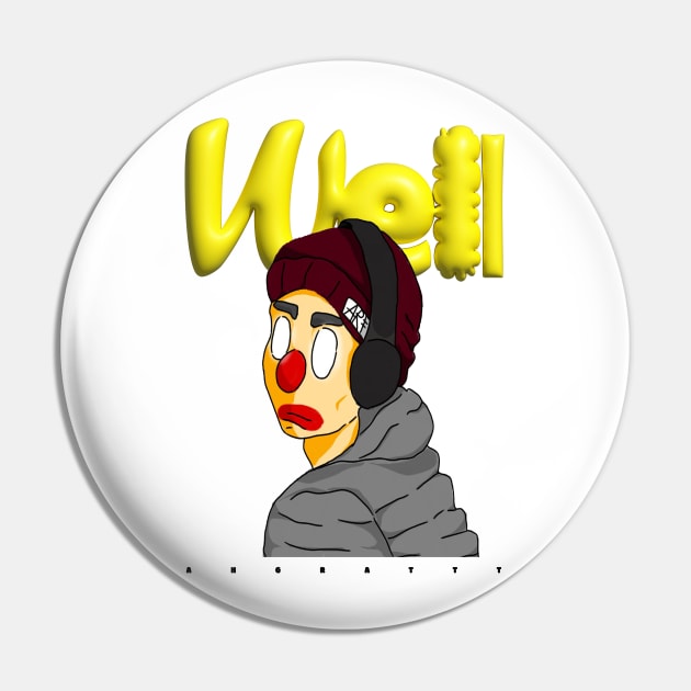 Clown Pin by Ahgrattt 