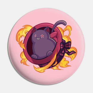 Rosseland Lyney Cat Genshin Impact Pin