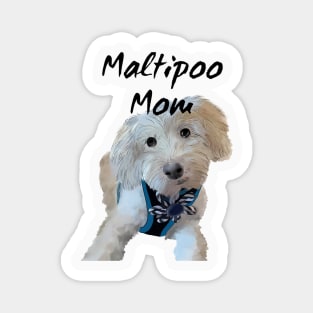 Maltipoo mom Magnet