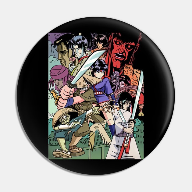 Ninja Scroll Pin by mrecaels