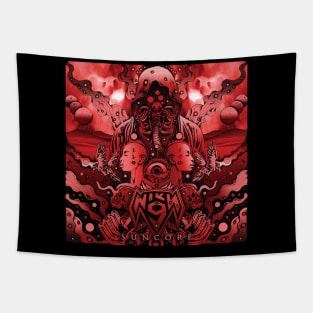 Suncore red cover Tapestry