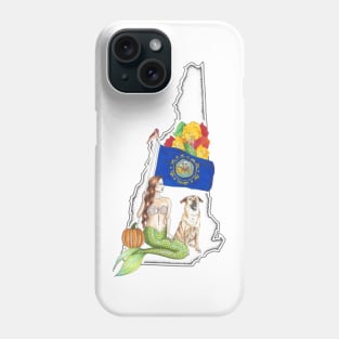 New Hampshire Mermaid Phone Case