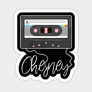 Love Music Chesney Proud Name Awesome Cassette Magnet