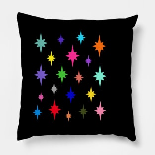 Christmas Stars Multi-Colour Pillow