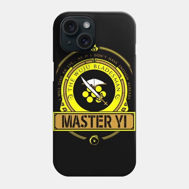 MASTER YI - LIMITED EDITION Phone Case by DaniLifestyle