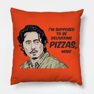 Glenn's Pizza Delivery Pillow