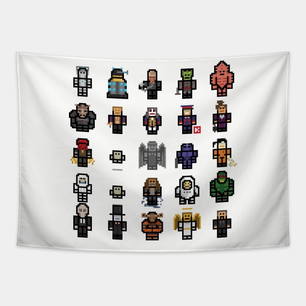 Who Pixels Tapestry by BeastBox