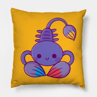 Scorpion Brushes Pillow