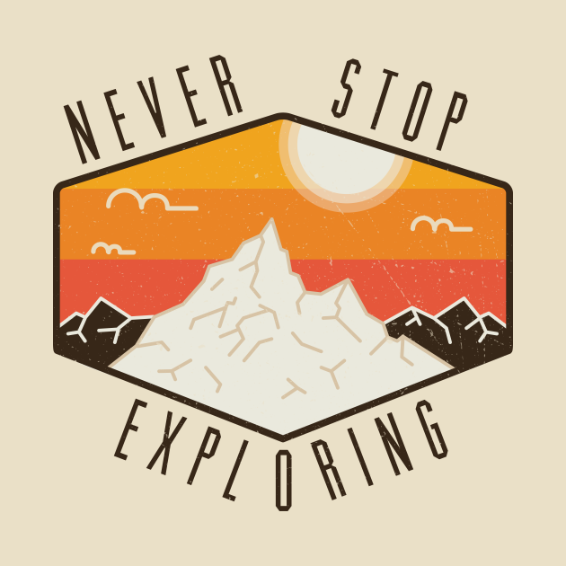 never stop exploring cap