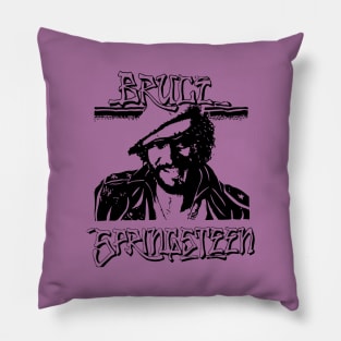 Springsteen (1970s banner) Pillow