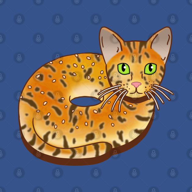 Discover Bengal Bagel - Cats - T-Shirt