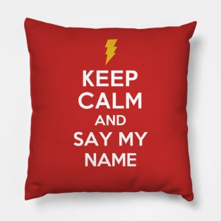 Say my name: Shazam Pillow