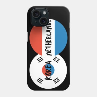 Korean Dutch - Korea, Netherlands Phone Case