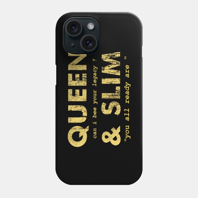 queen and slim legacy Phone Case by Amberstore