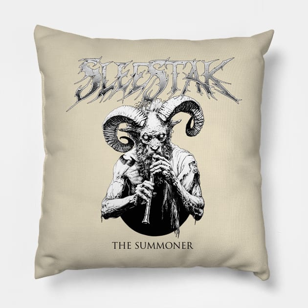 Sleestak - The Summoner - Heavy Doom Stoner Metal Pillow by AltrusianGrace