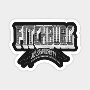 Vintage Fitchburg, MA Magnet