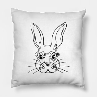 Cute Pocket Bunny Pillow