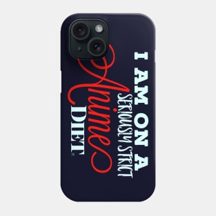 Anime diet Phone Case