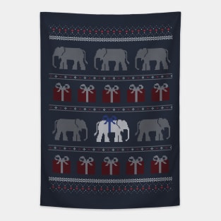 White Elephant Sweater Tapestry