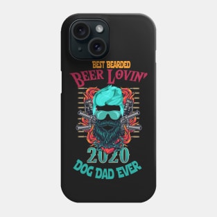 Best Bearded Beer Lovin' Dog Dad Ever Father's Day, Dog Dad, Gifts For Dad, Bearded Dad, Beer Loving Dad Phone Case