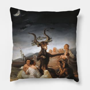 Francisco Goya - Witches Sabbath Pillow