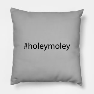 Holey Moley Golf Day Quote Gift Pillow