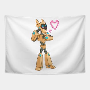 Mosobot64 in Love Tapestry