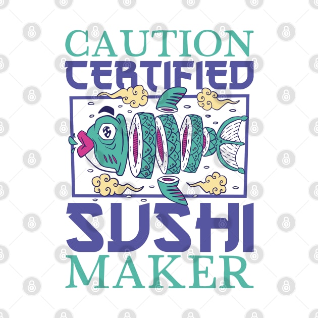 Certified sushi maker - Sushiya by Modern Medieval Design